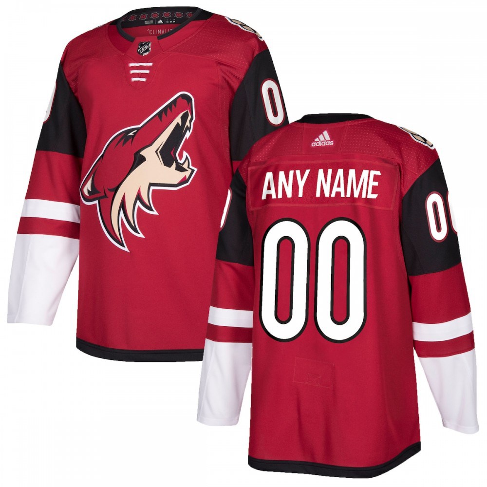 Arizona Coyotes adidas Authentic Custom Jersey - Maroon-Pro Kit Vault | Brand New 26/27 Sports Jerseys